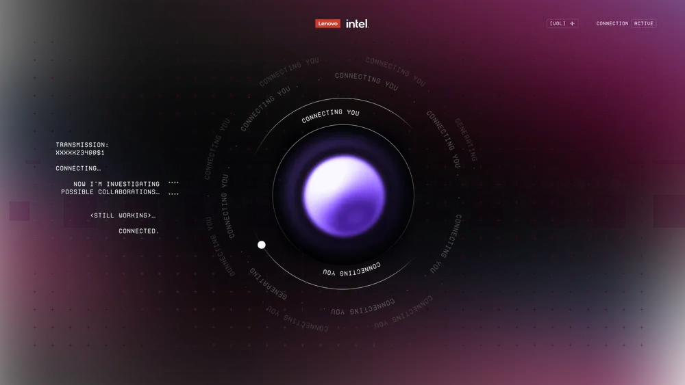 The Network's glowing orb