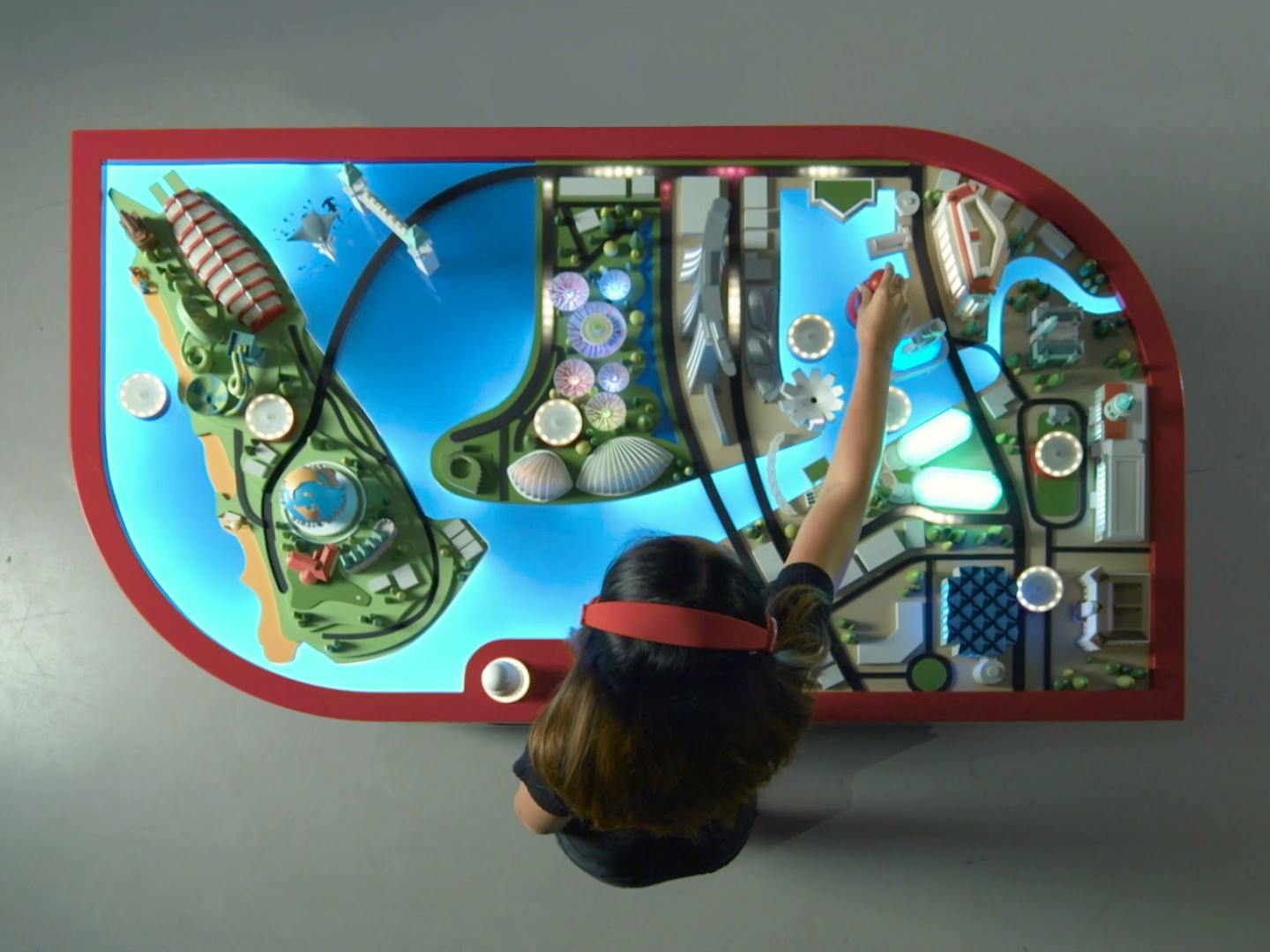 City of Possibilities installation at a trade show